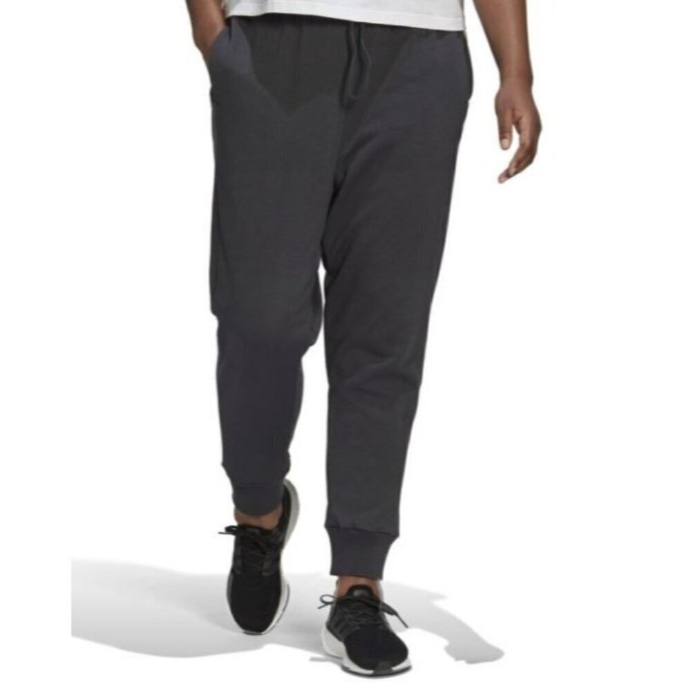 NEW! Adidas Women's Multi Sport High Waisted Carbon Grey Sweatpants Plus Size 2X